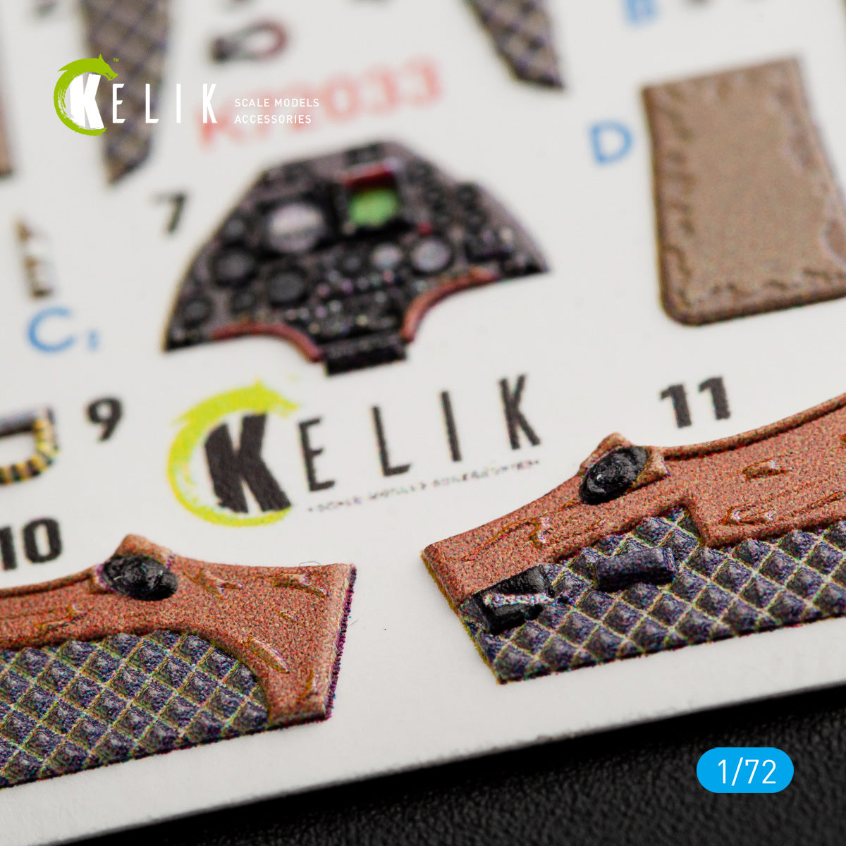 Kelik K3D72033 1:72 Douglas A-4F Skyhawk interior