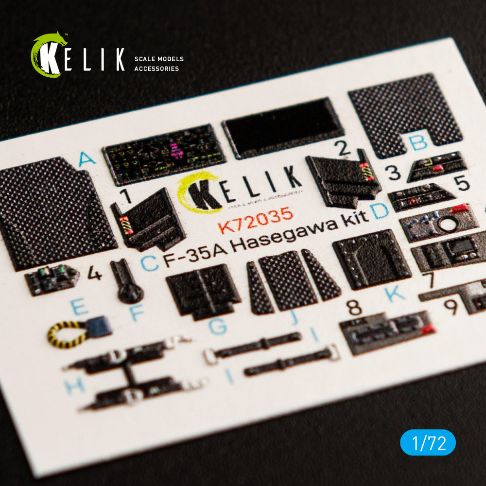 Kelik K3D72035 1:72 Lockheed-Martin F-35A interior