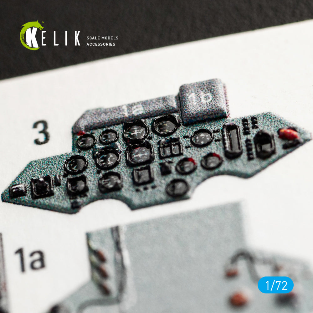 Kelik K3D72040 1:72 Sukhoi Su-27 interior