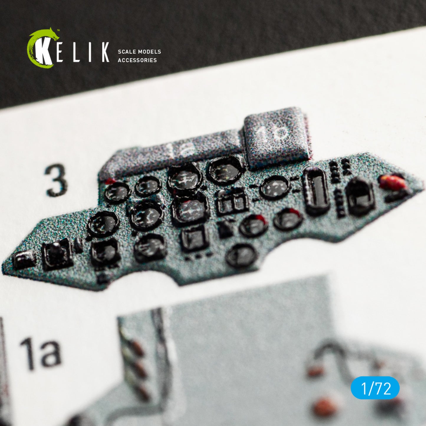Kelik K3D72040 1:72 Sukhoi Su-27 interior