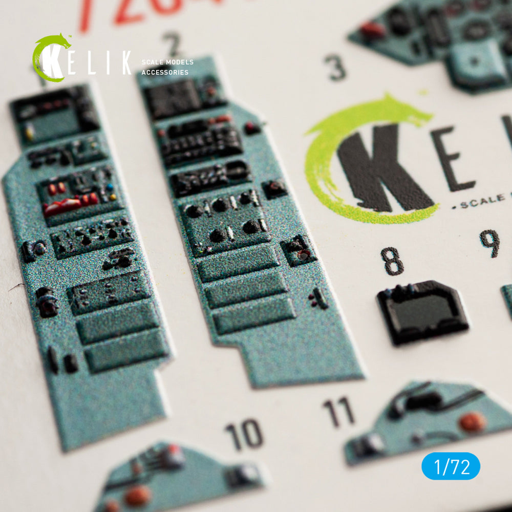 Kelik K3D72041 1:72 Sukhoi Su-27UB interior
