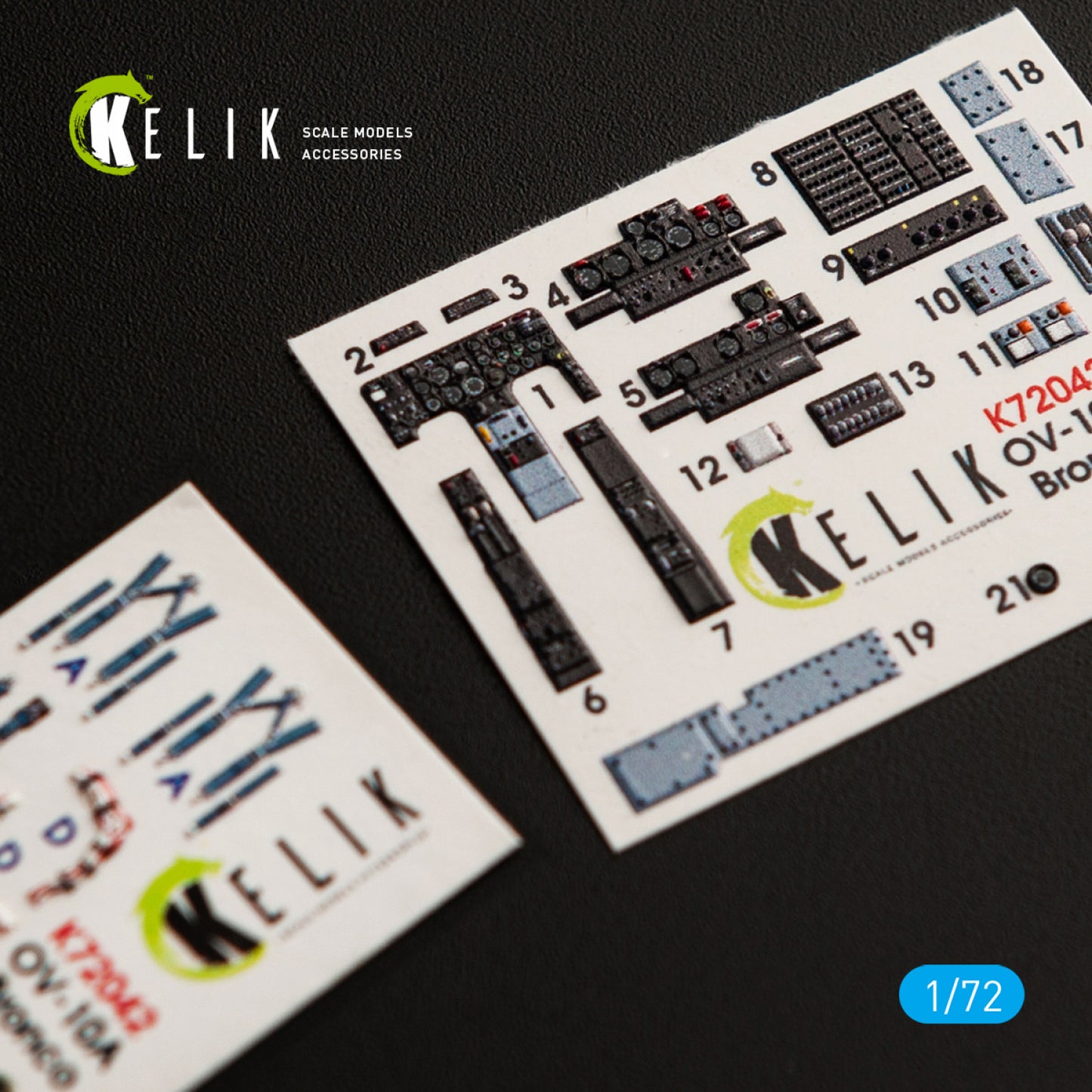 Kelik K3D72042 1:72 North-American/Rockwell OV-10A Bronco interior