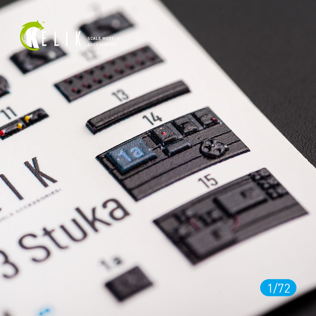 Kelik K3D72045 1:72 Junkers Ju-87D-3 'Stuka'