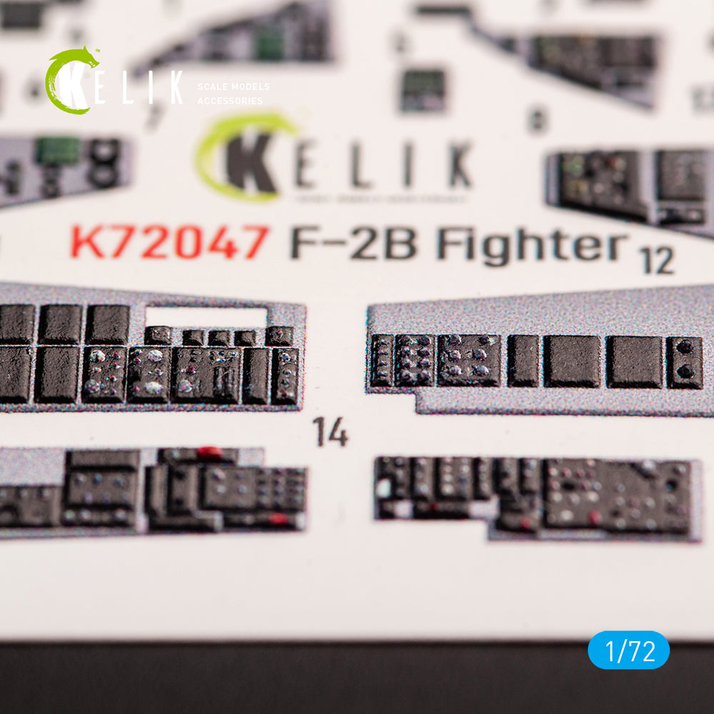 Kelik K3D72047 1:72 JASDF Mitsubishi F-2B Fighter interior