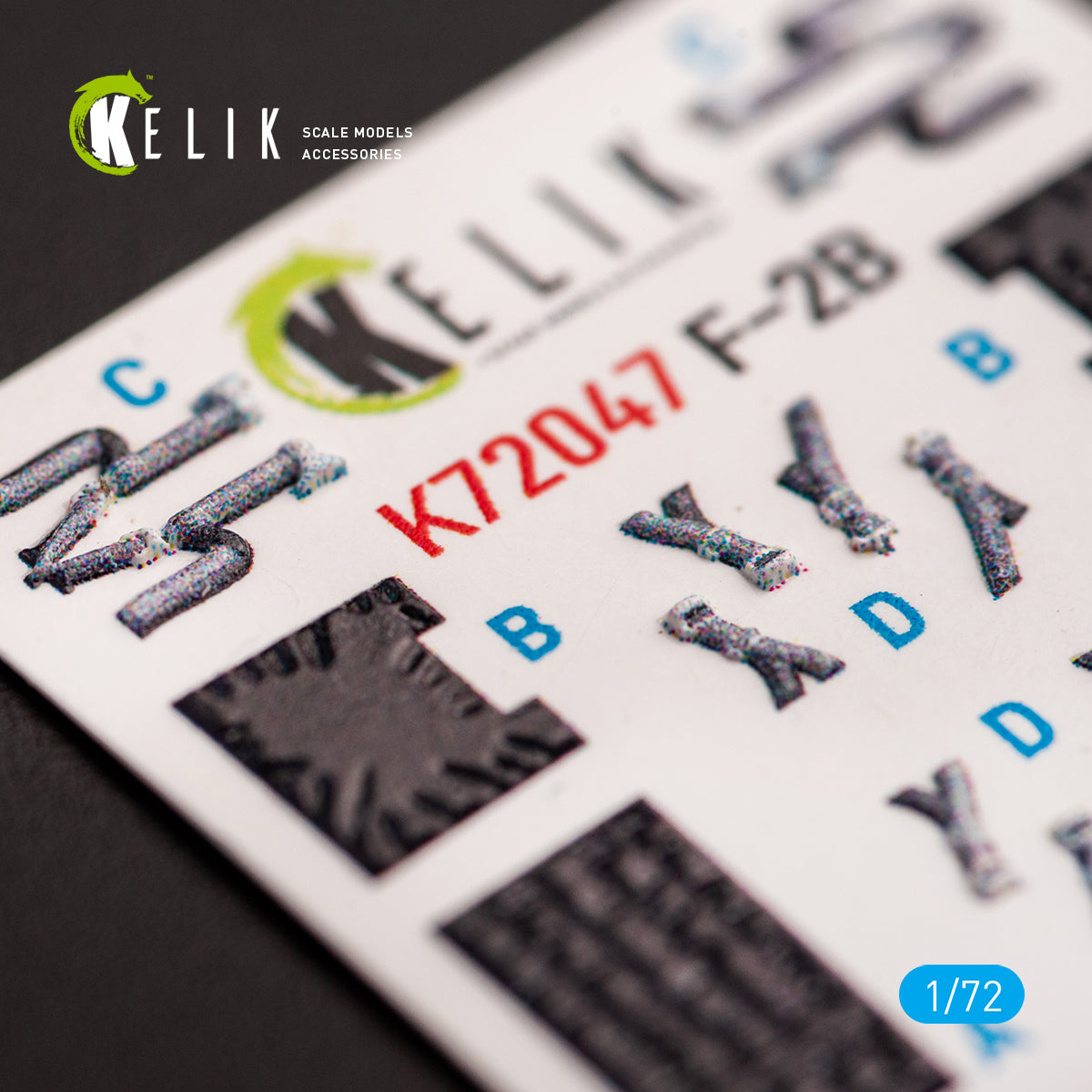 Kelik K3D72047 1:72 JASDF Mitsubishi F-2B Fighter interior