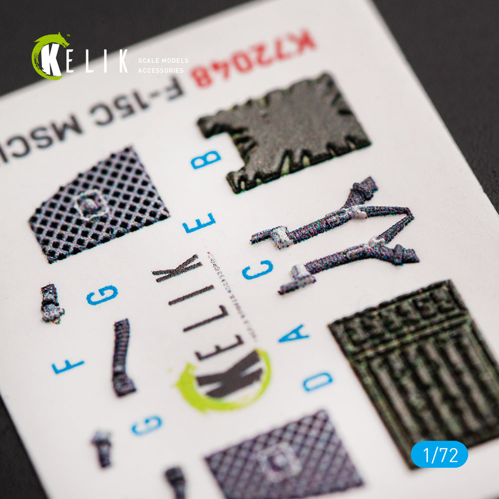 Kelik K3D72048 1:72 McDonnell F-15C MSIP II Eagle interior