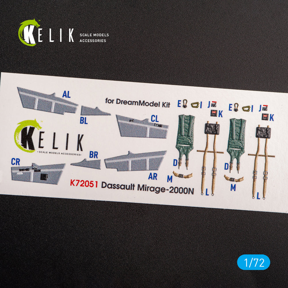 Kelik K3D72051 1:72 Dassault_Mirage