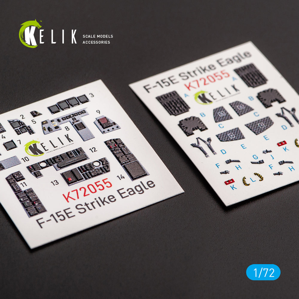 Kelik K3D72055 1:72 McDonnell F-15E Strike Eagle