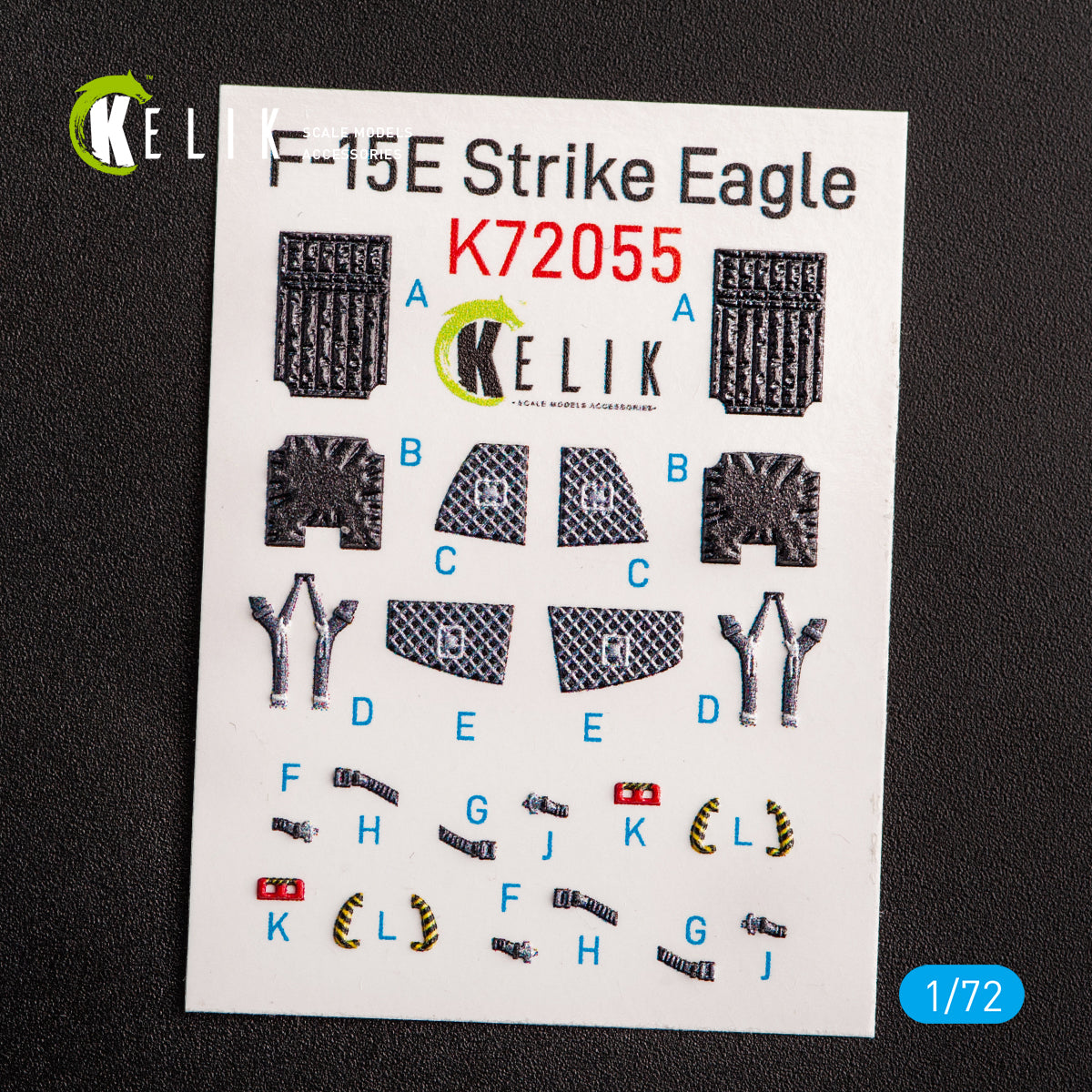 Kelik K3D72055 1:72 McDonnell F-15E Strike Eagle