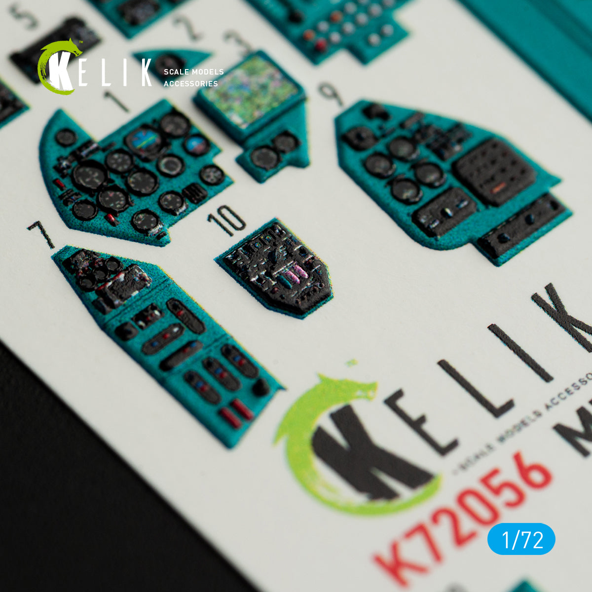 Kelik K3D72056 1:72 Mil Mi-24V interior