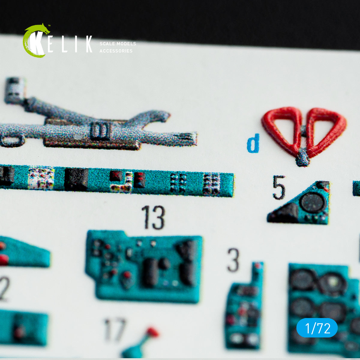 Kelik K3D72057 1:72 Mikoyan MiG-23ML/MiG-23MLA interior
