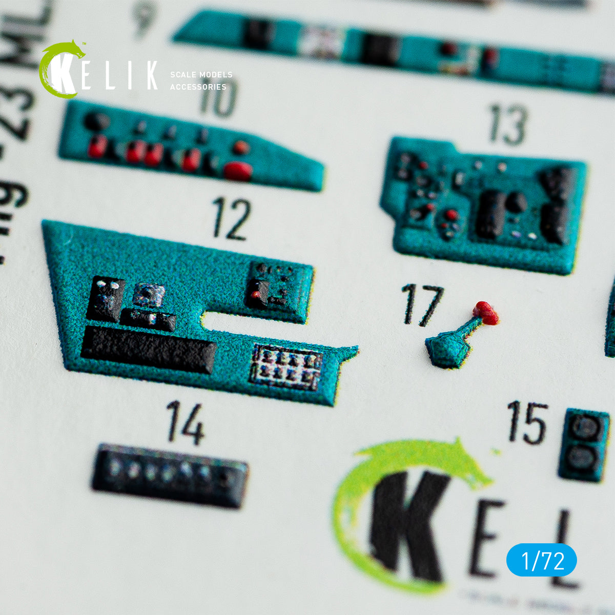 Kelik K3D72057 1:72 Mikoyan MiG-23ML/MiG-23MLA interior