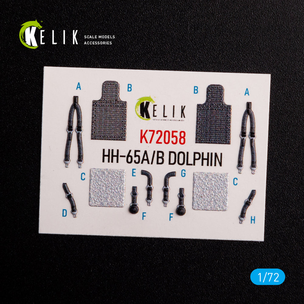 Kelik K3D72058 1:72 HH-65A/B Dolphin interior
