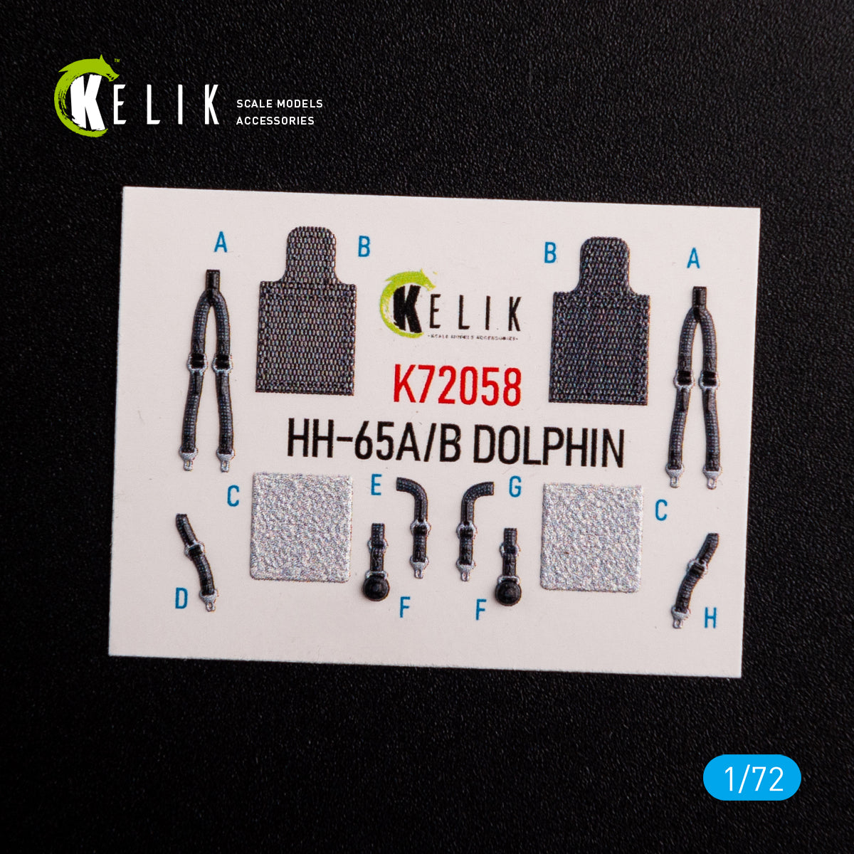 Kelik K3D72058 1:72 HH-65A/B Dolphin interior