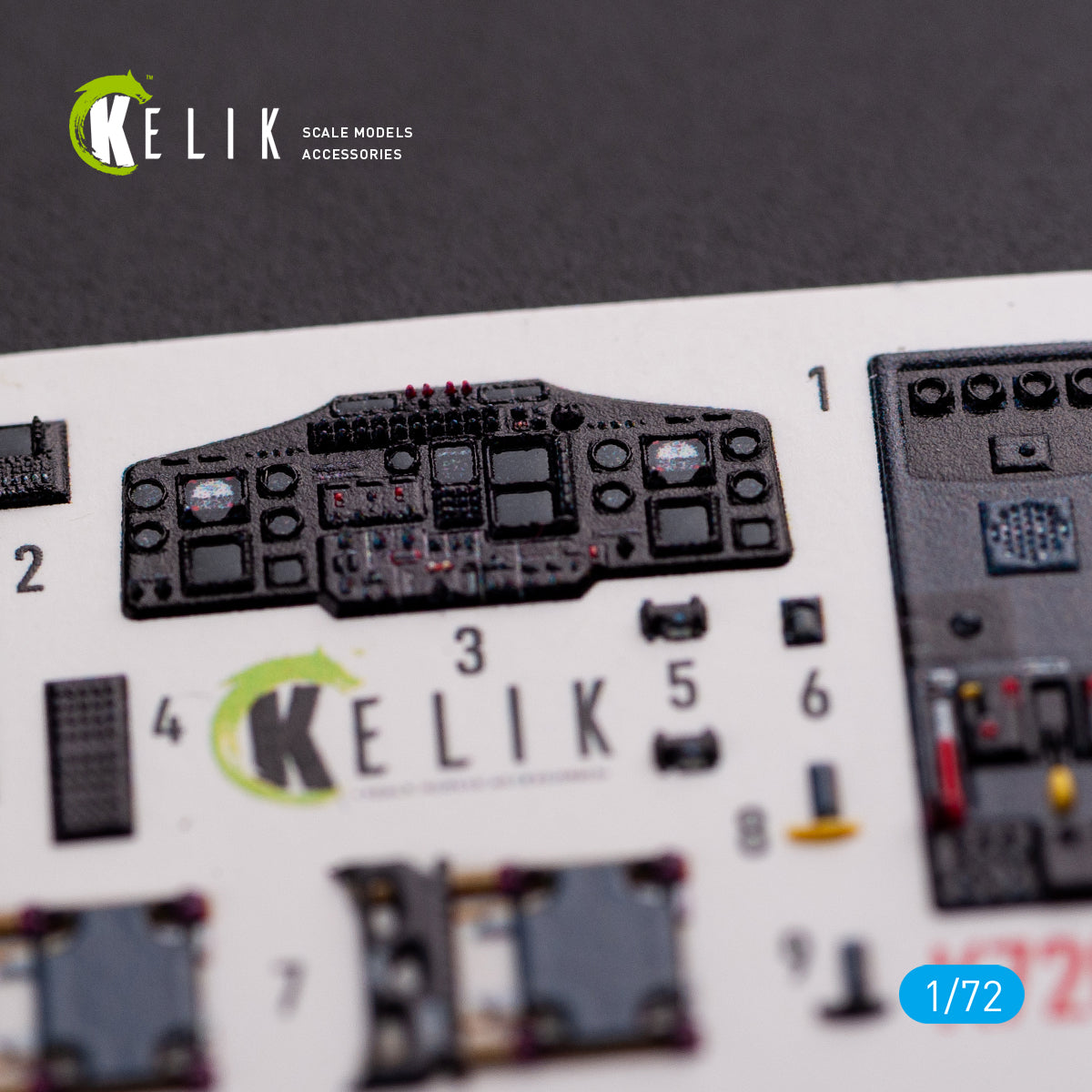 Kelik K3D72058 1:72 HH-65A/B Dolphin interior