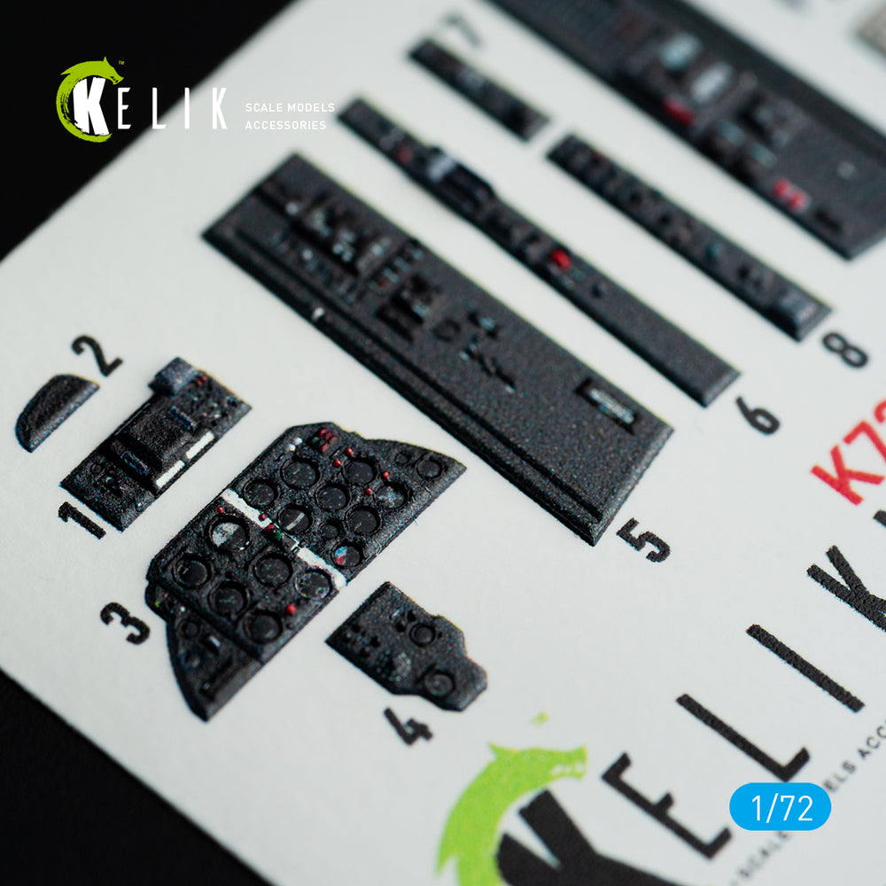 Kelik K3D72059 1:72 Mikoyan MiG-21F-13 interior