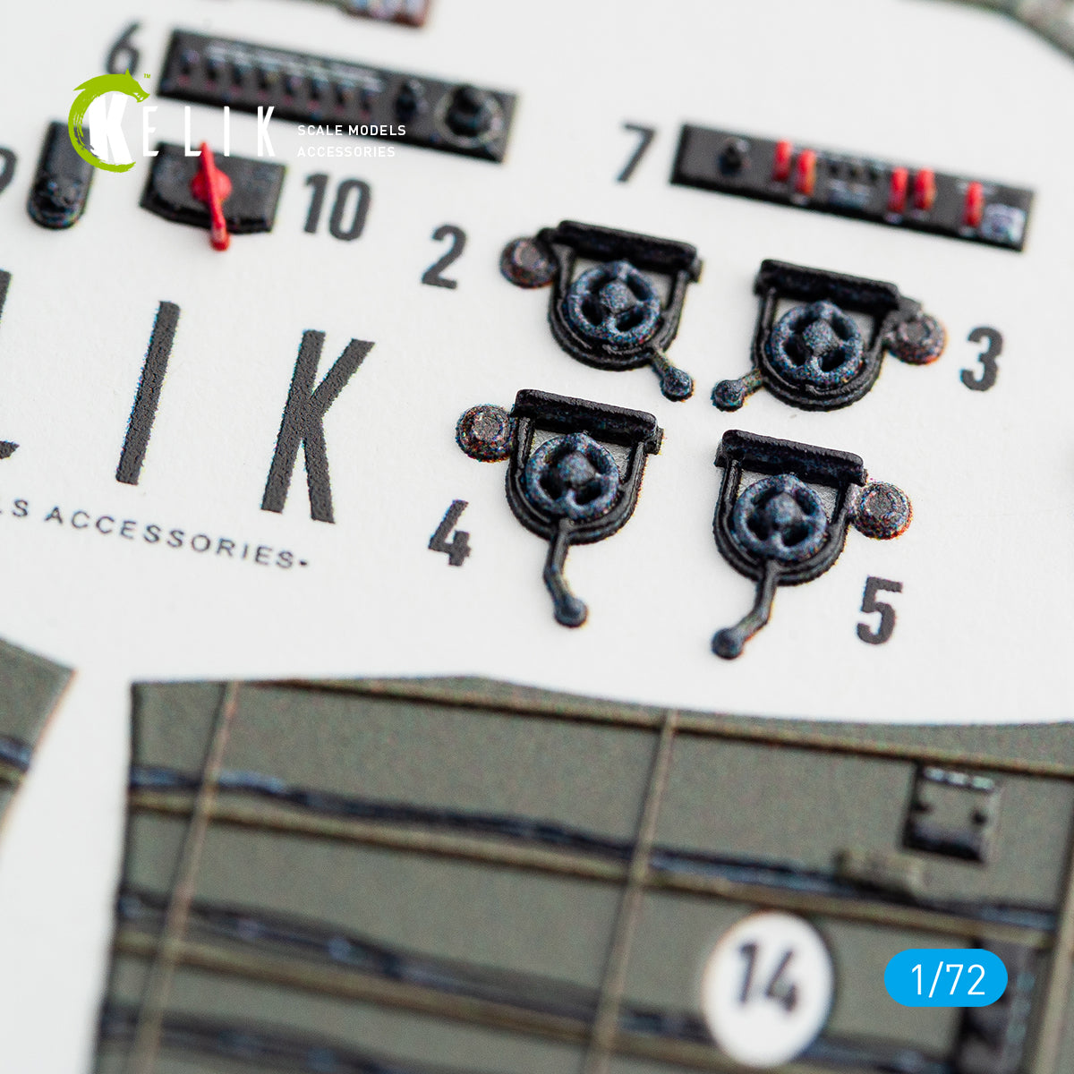 Kelik K3D72061 1:72 Consolidated PBY-5A Catalina interior