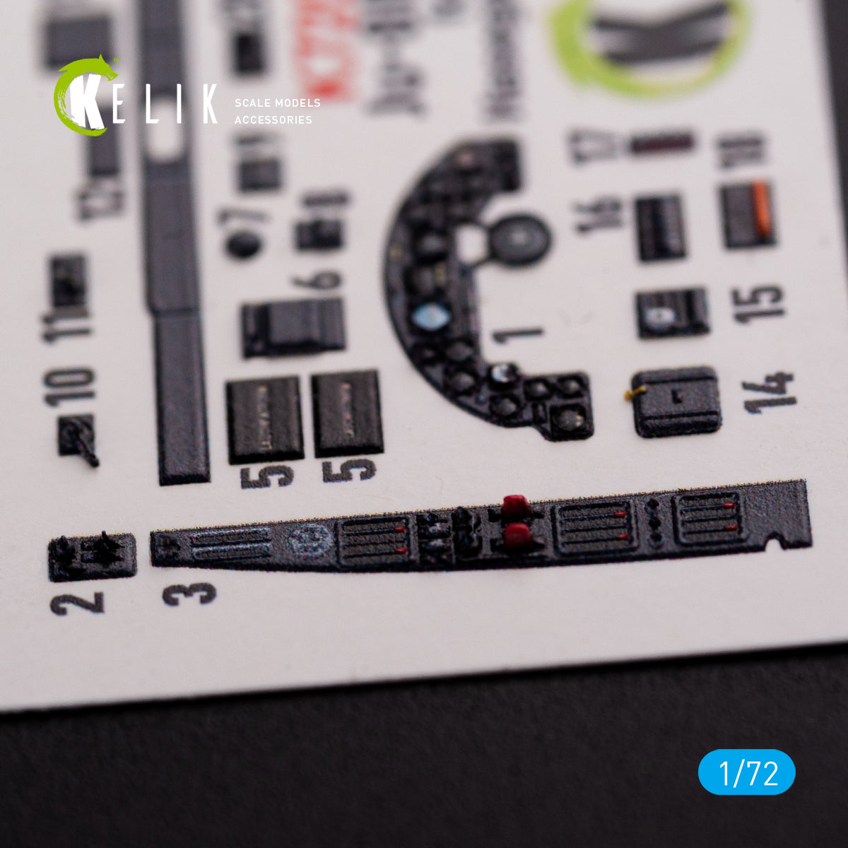 Kelik K3D72063 1:72 Junkers Ju-88A-4 interior