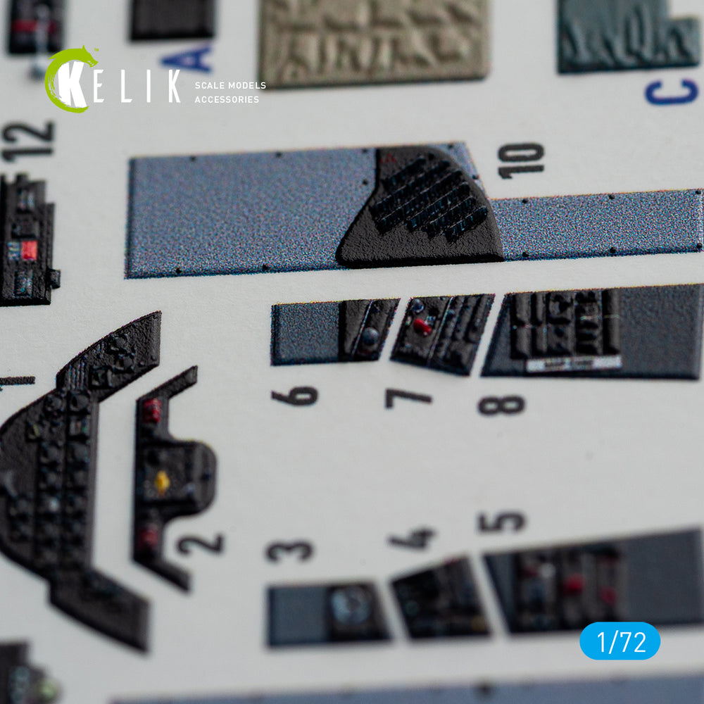 Kelik K3D72064 1:72 Douglas A1H Skyraider interior