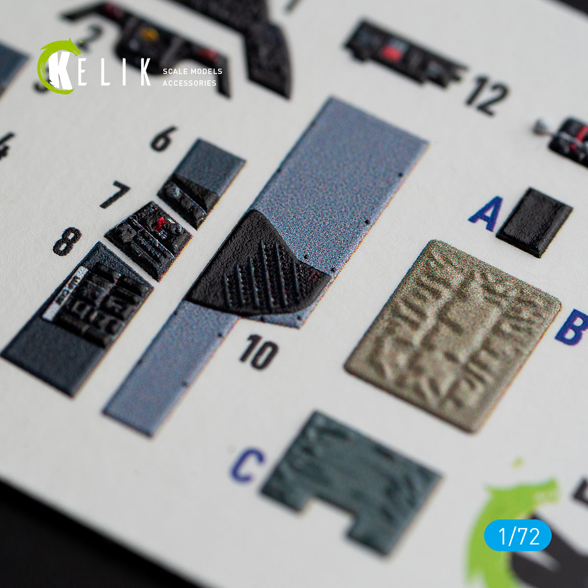 Kelik K3D72064 1:72 Douglas A1H Skyraider interior