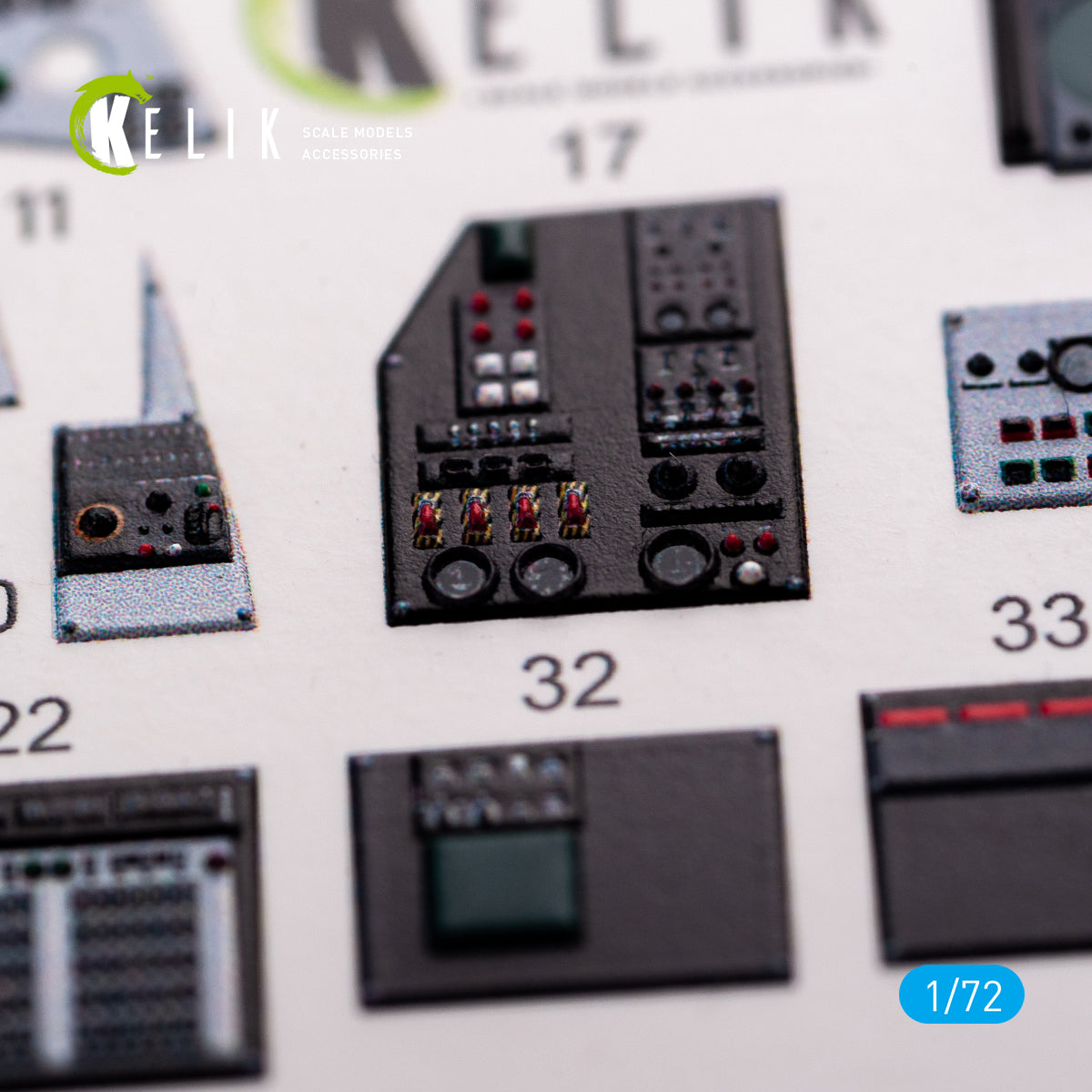 Kelik K3D72065 1:72 Handley-Page Victor B Mk2 interior