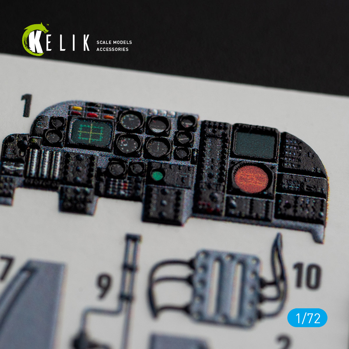 Kelik K3D72067 1:72 Grumman A-6E Intruder interior