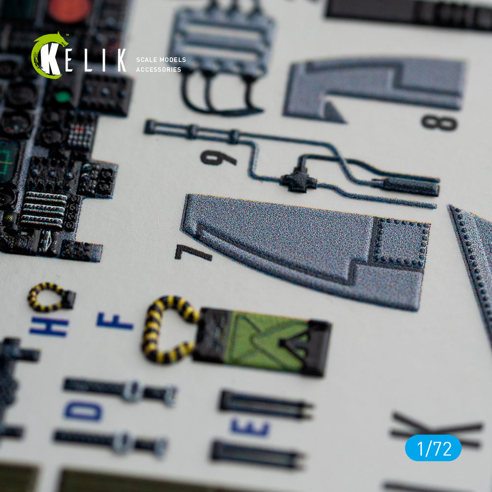 Kelik K3D72067 1:72 Grumman A-6E Intruder interior