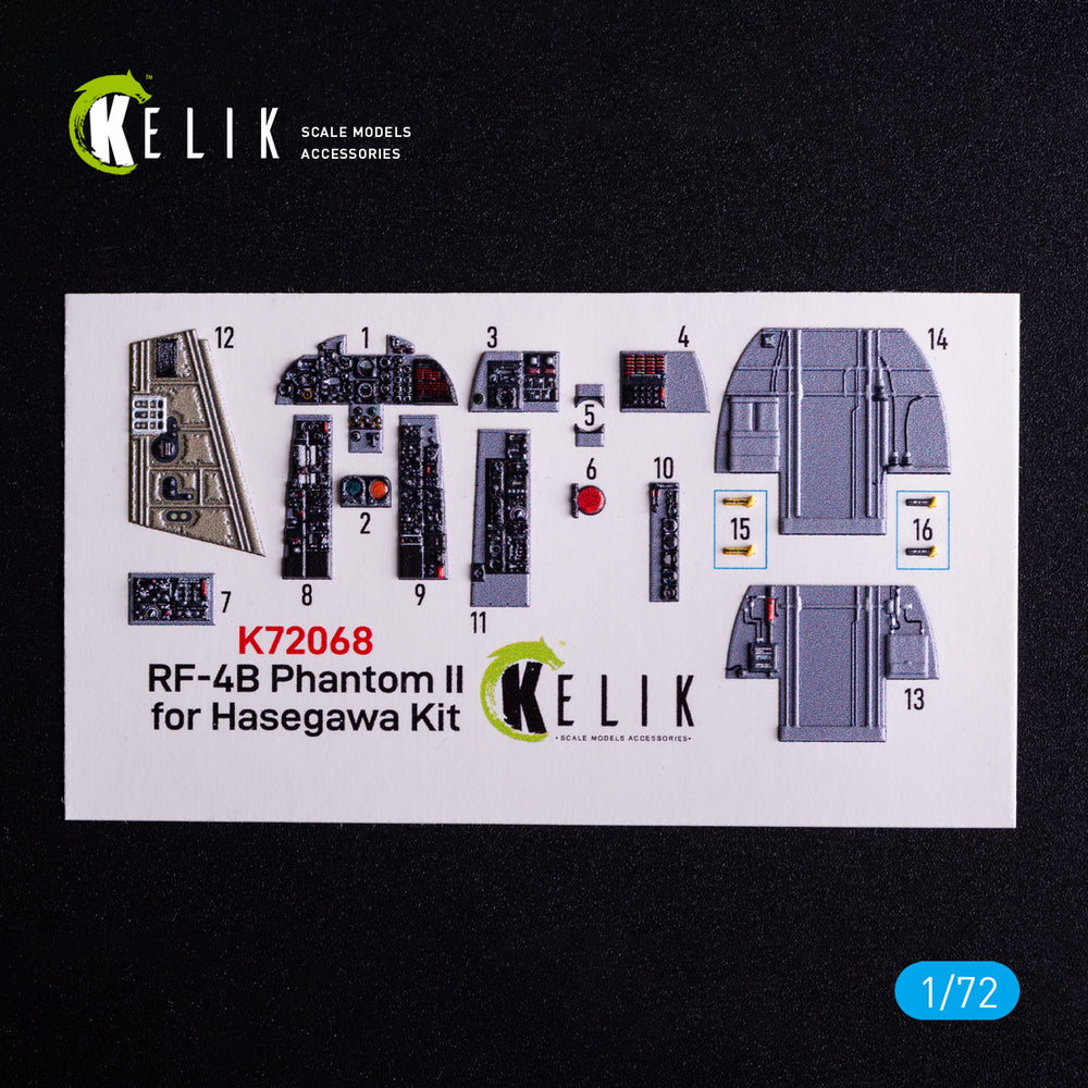 Kelik K3D72068 1:72 McDonnell RF-4B