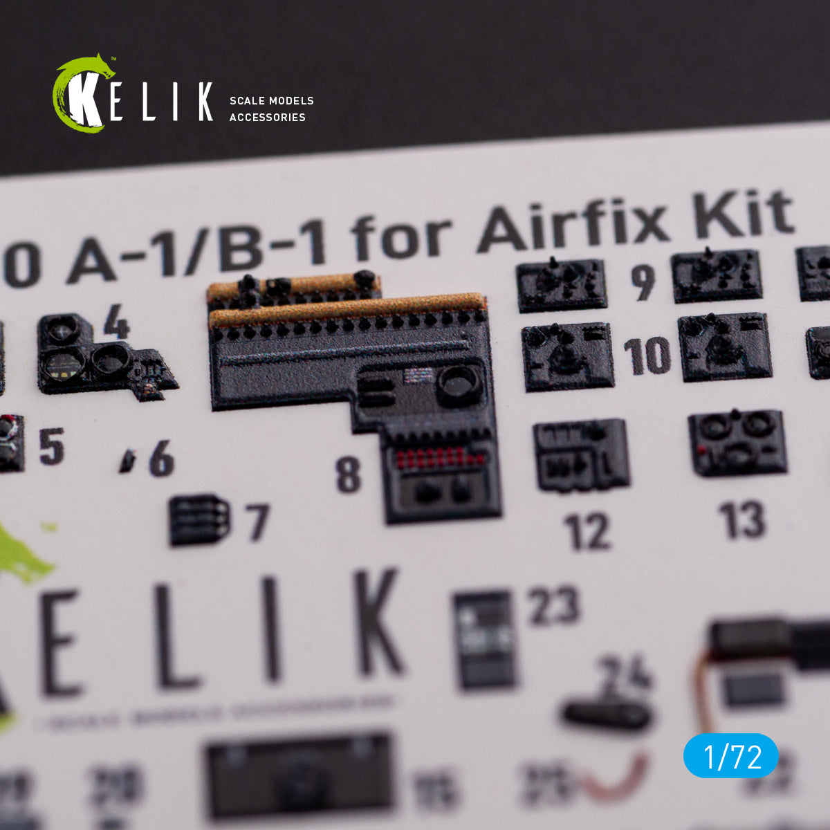 Kelik K3D72069 1:72 Messerschmitt Me-410A-1 interior