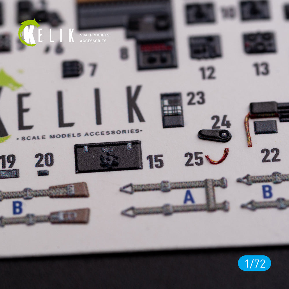 Kelik K3D72069 1:72 Messerschmitt Me-410A-1 interior