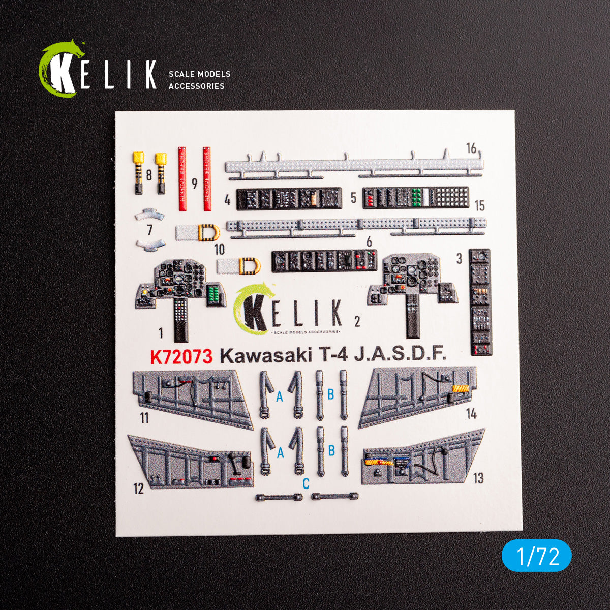 Kelik K3D72073 1:72 Kawasaki T-4