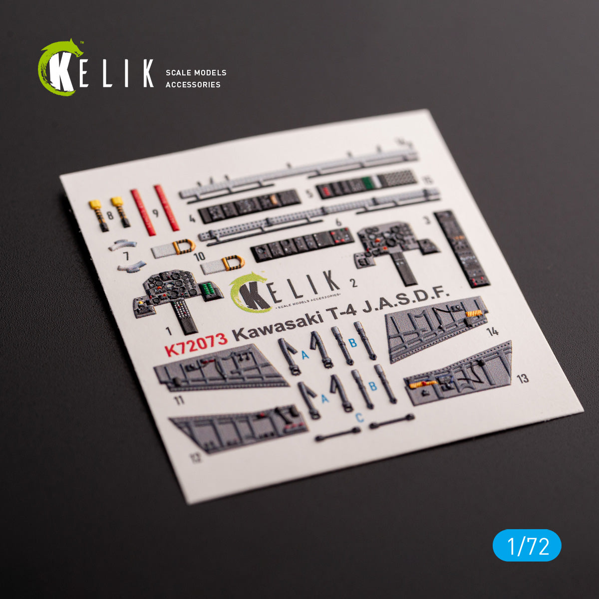 Kelik K3D72073 1:72 Kawasaki T-4