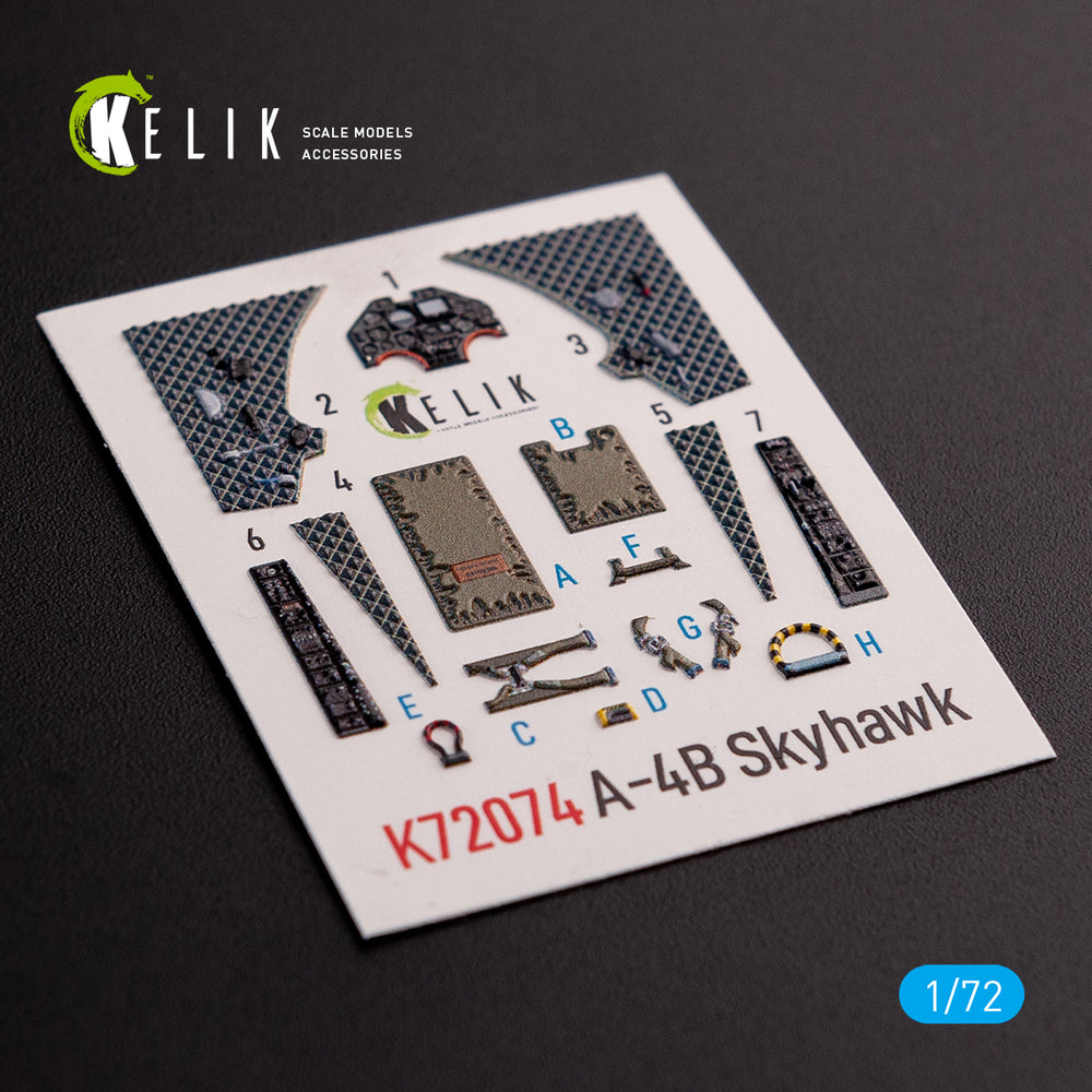 Kelik K3D72074 1:72 Douglas A-4B "Skyhawk" interior