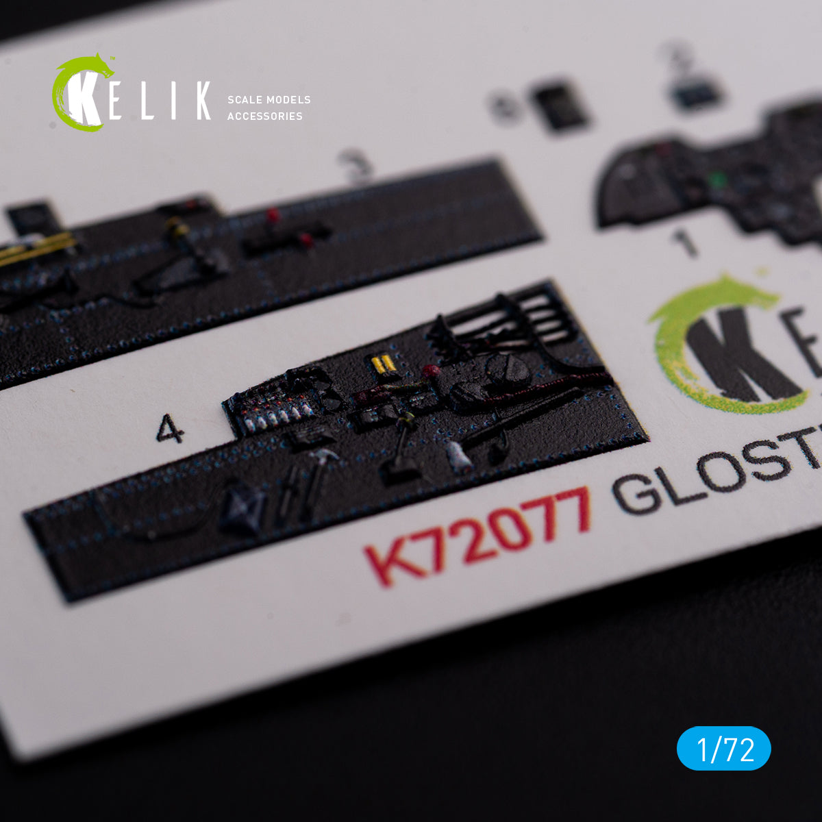 Kelik K3D72077 1:72 Gloster Meteor F.8 interior