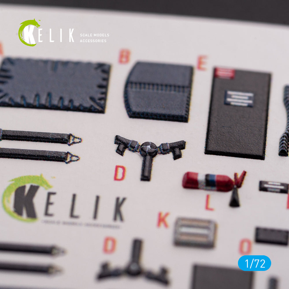 Kelik K3D72078 1:72 Sikorsky CH-53D Sea Stallion interior