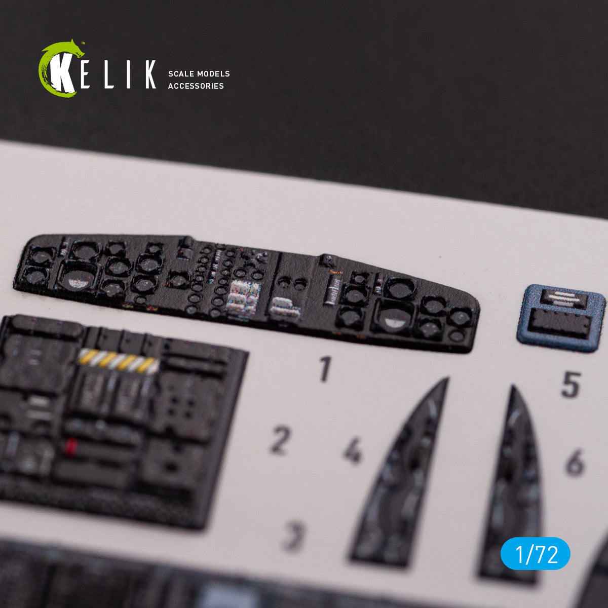 Kelik K3D72078 1:72 Sikorsky CH-53D Sea Stallion interior