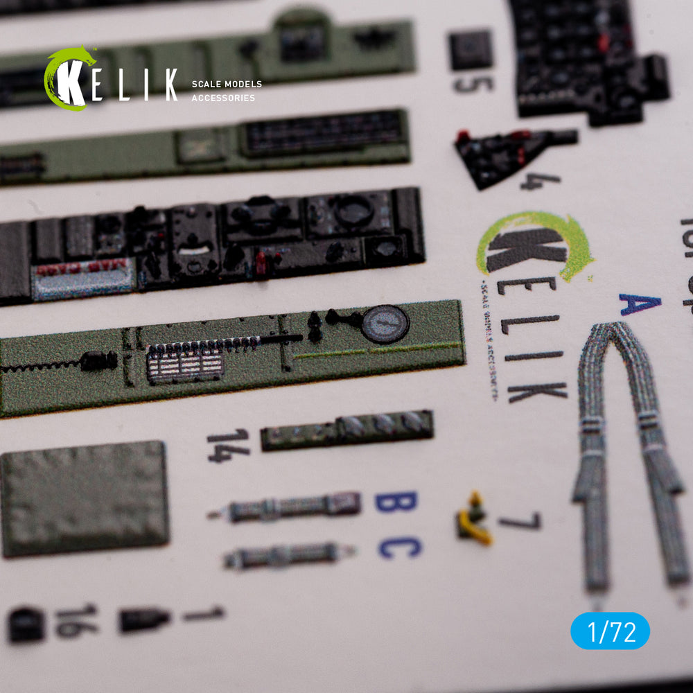 Kelik K3D72079 1:72 Republic F-84F Thunderstreak interior