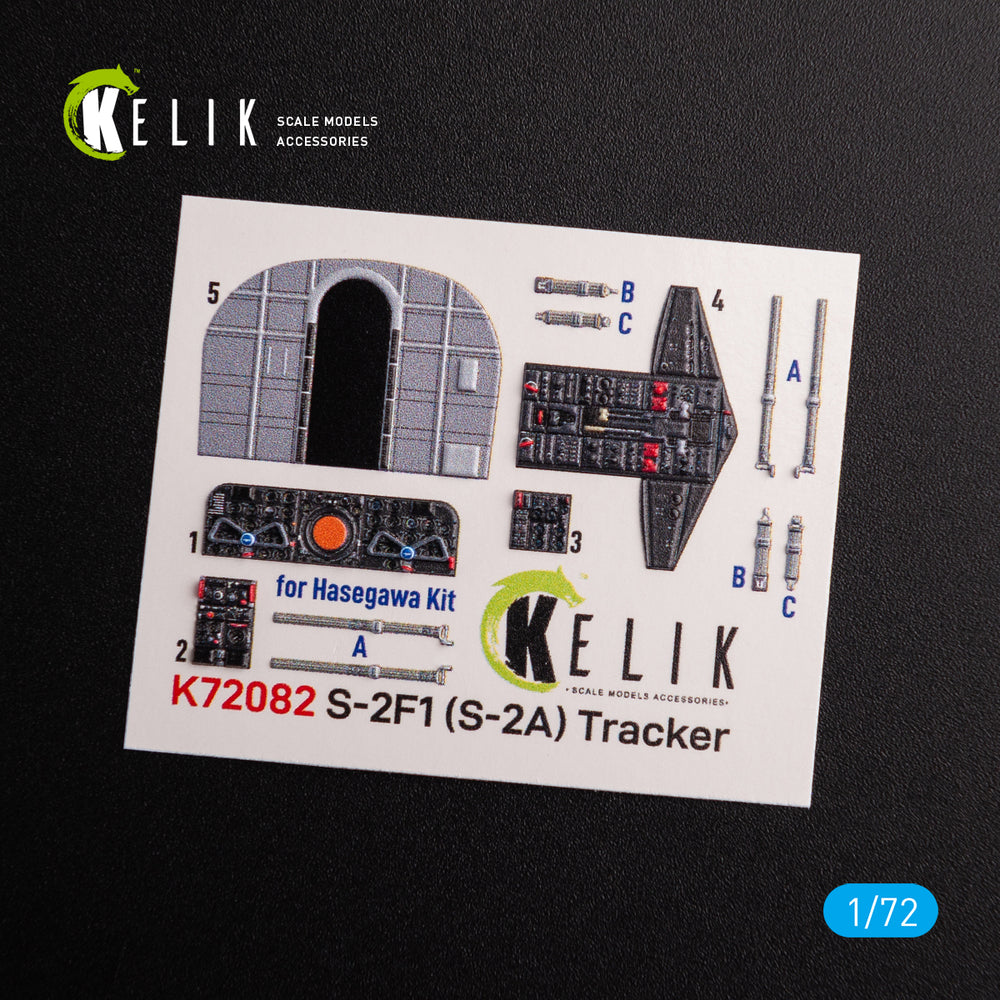 Kelik K3D72082 1:72 Grumman S-2A Tracker interior