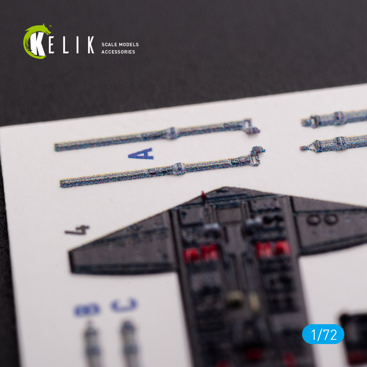 Kelik K3D72082 1:72 Grumman S-2A Tracker interior