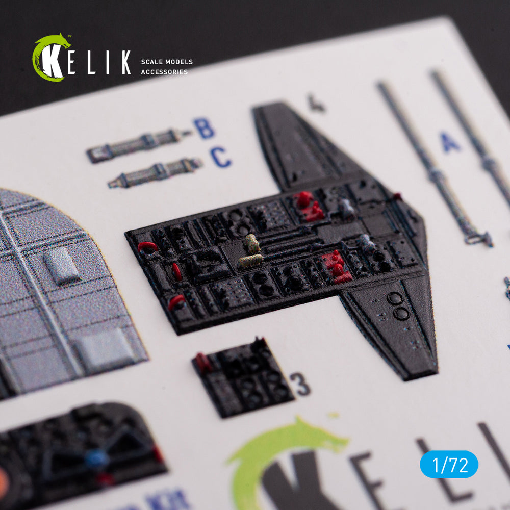 Kelik K3D72082 1:72 Grumman S-2A Tracker interior