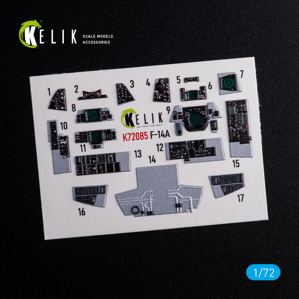 Kelik K3D72085 1:72 Grumman F-14A Tomcat