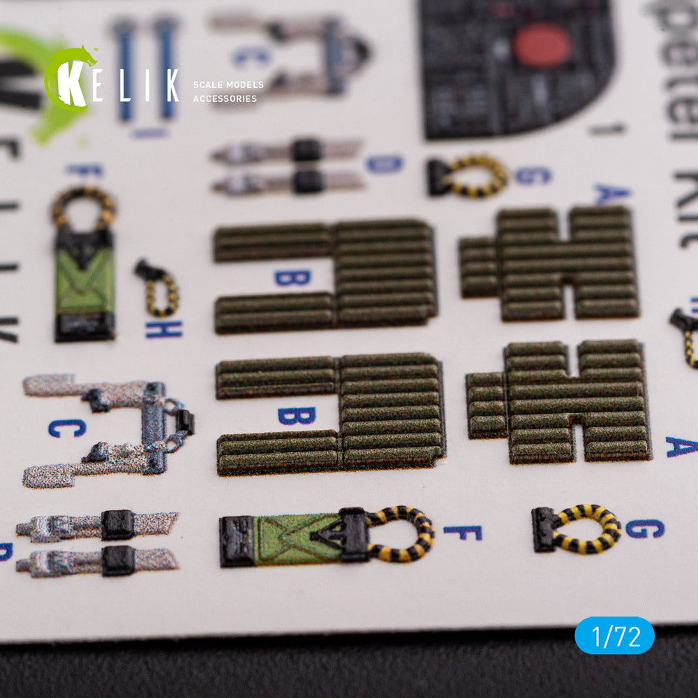 Kelik K3D72086 1:72 Grumman A-6A Intruder interior