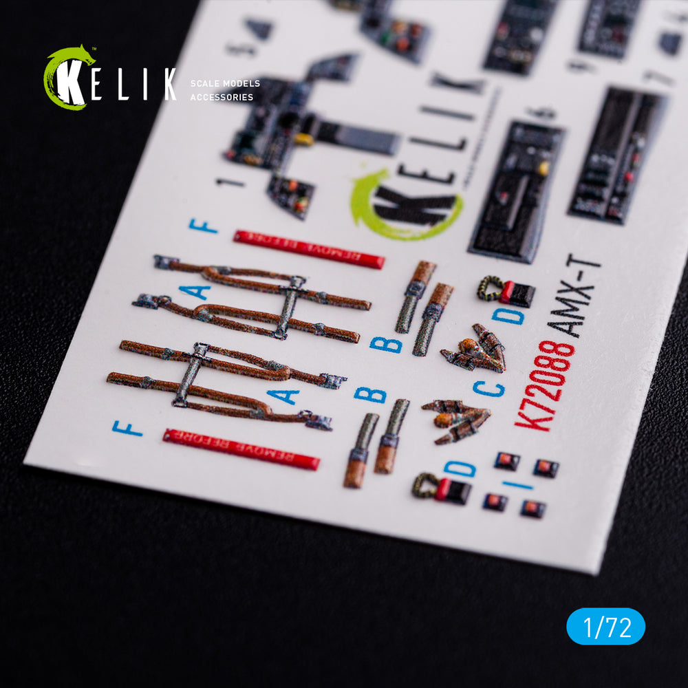 Kelik K3D72088 1:72 AMX-T interior