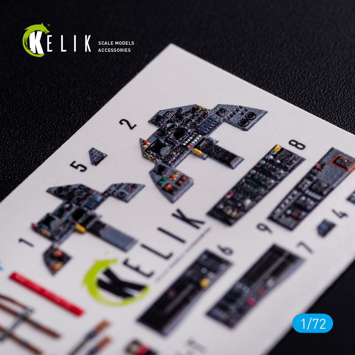 Kelik K3D72088 1:72 AMX-T interior