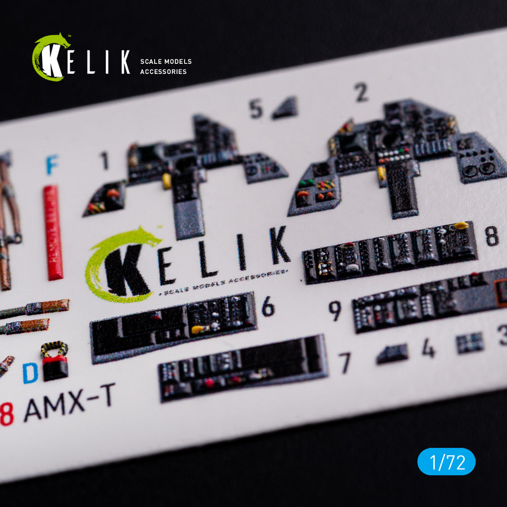 Kelik K3D72088 1:72 AMX-T interior