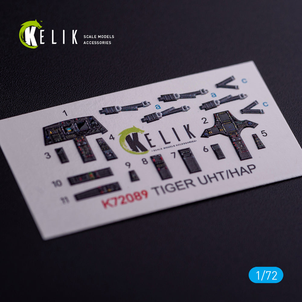 Kelik K3D72089 1:72 Eurocopter Tiger UHT/HAP interior