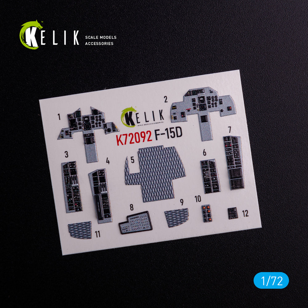 Kelik K3D72092 1:72 McDonnell F-15D Eagle
