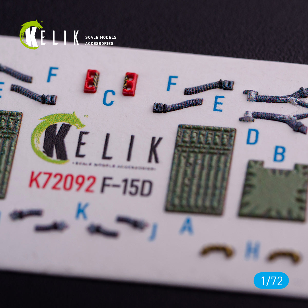 Kelik K3D72092 1:72 McDonnell F-15D Eagle