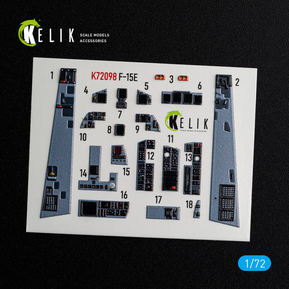 Kelik K3D72098 1:72 McDonnell F-15E Eagle