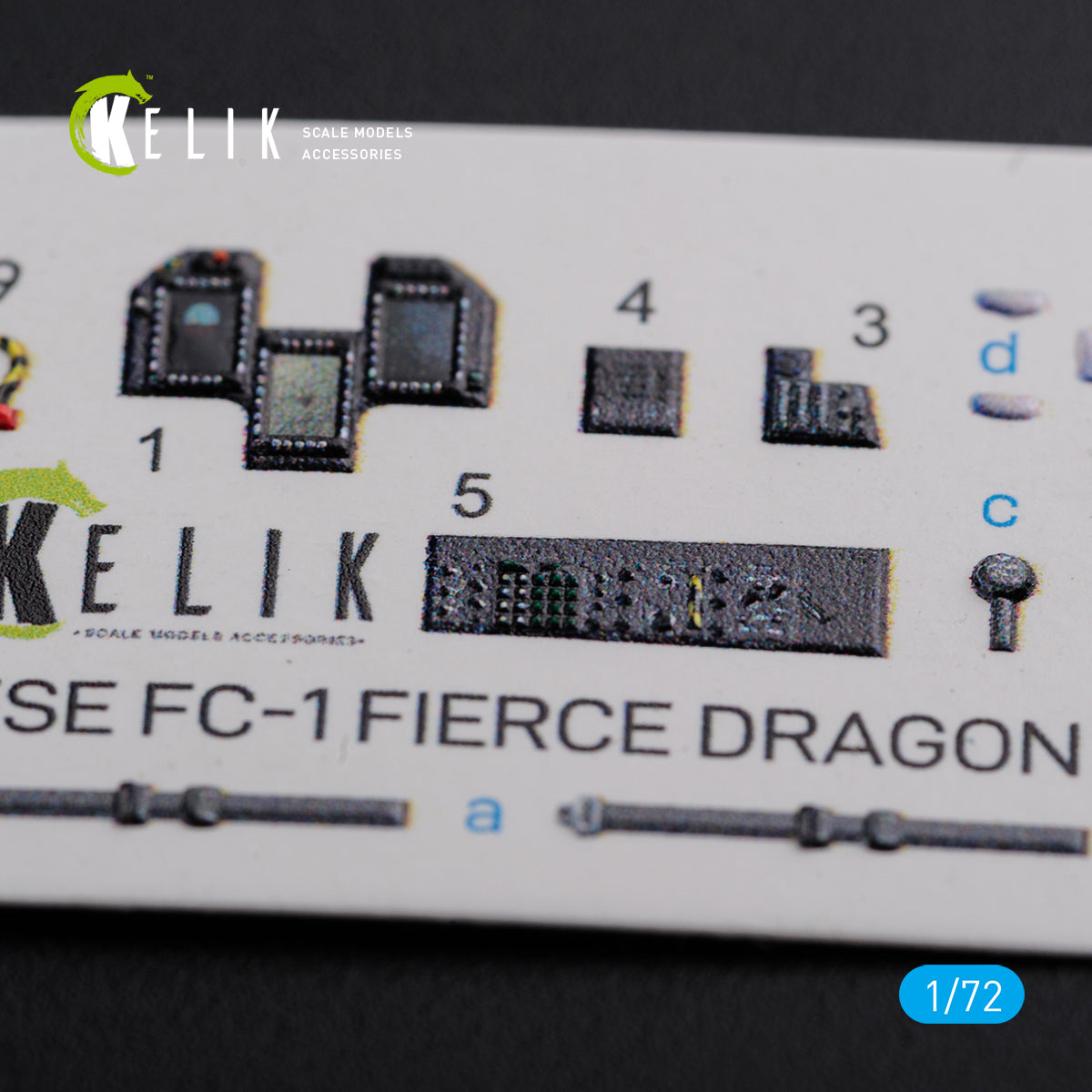 Kelik K3D72101 1:72 Chinese FC-1 Fierce Dragon interior